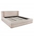 RICHMOND łóżko tapicerowane z pojemnikiem OBIDIS 180x210 beżowe