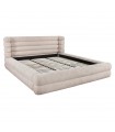 RICHMOND łóżko tapicerowane z pojemnikiem OBIDIS 180x210 beżowe
