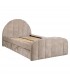 RICHMOND łóżko podwójne, wysuwane PIXIE DUO 120x200 beżowe