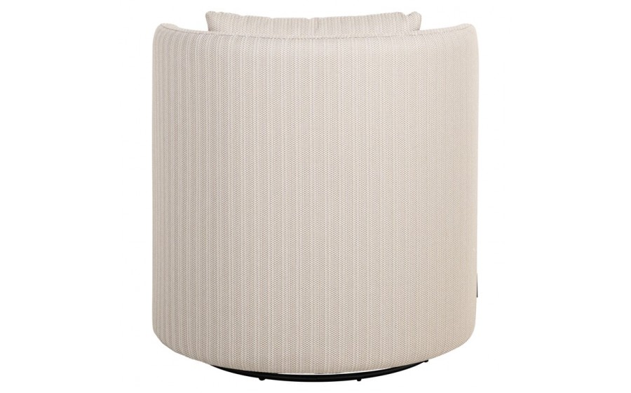 RICHMOND fotel obrotowy ogrodowy MARLIN  beżowy