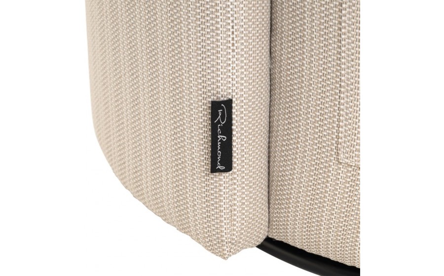 RICHMOND fotel obrotowy ogrodowy MARLIN  beżowy