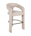 RICHMOND krzesło barowe BELLE 66 beżowe