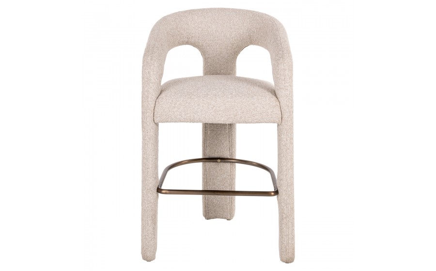 RICHMOND krzesło barowe BELLE 66 beżowe