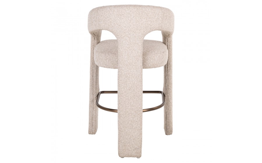 RICHMOND krzesło barowe BELLE 66 beżowe