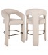 RICHMOND krzesło barowe BELLE 66 beżowe