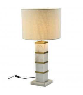 RICHMOND lampa stołowa CELINAE biała