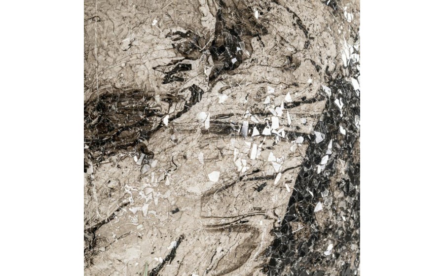 RICHMOND wazon DELISHA biały / czarny