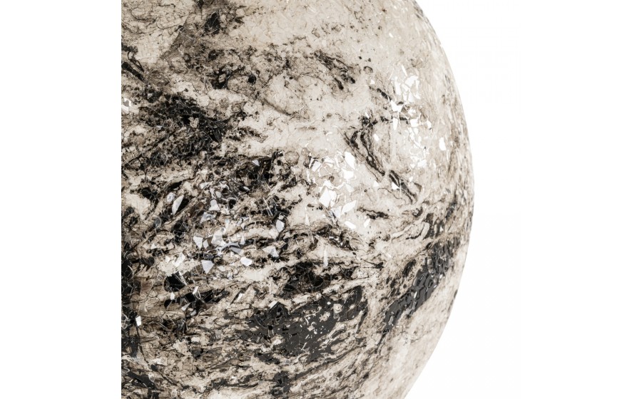 RICHMOND wazon FLORRY biały / czarny