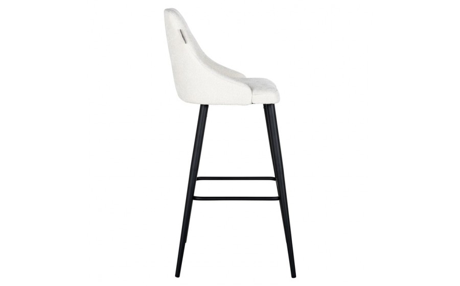 RICHMOND zestaw 2 krzeseł barowych BROOKE 78 biały