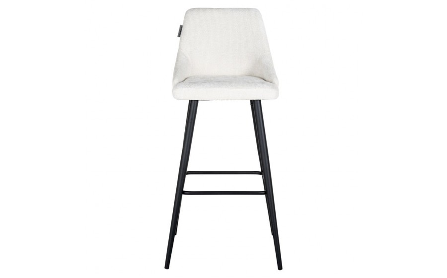 RICHMOND zestaw 2 krzeseł barowych BROOKE 78 biały