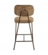 RICHMOND zestaw 2 krzeseł barowych XENIA 65 cm brązowy