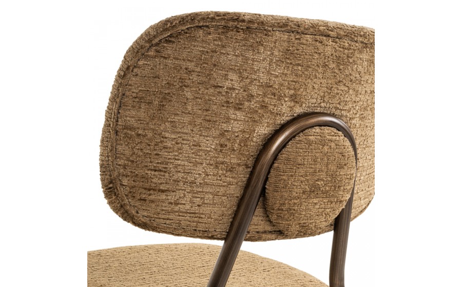 RICHMOND zestaw 2 krzeseł barowych XENIA 65 cm brązowy