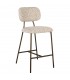 RICHMOND zestaw 2 krzeseł barowych XENIA 65 cm beżowy