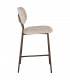 RICHMOND zestaw 2 krzeseł barowych XENIA 65 cm beżowy
