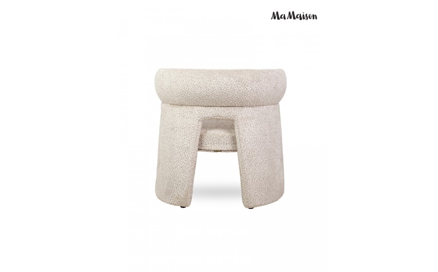 MaMaison fotel MADAME beżowy