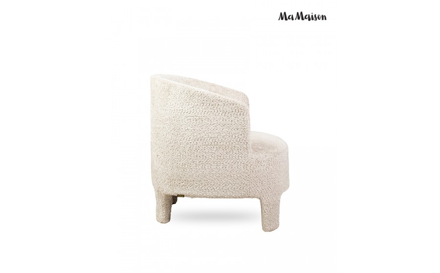 MaMaison fotel OSCAR beżowy