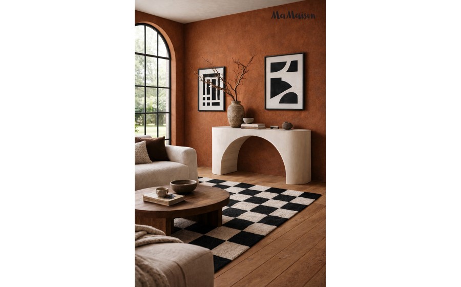 MaMaison konsola ICARO 136 beżowa / drewno