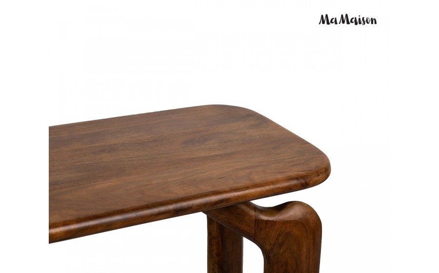 MaMaison konsola ORIZON 120 brązowa / drewno