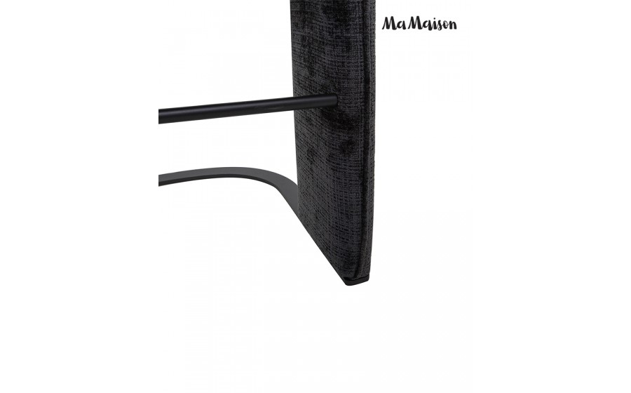 MaMaison krzesło barowe BORA czarne