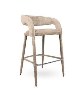 MaMaison krzesło barowe IRIS beżowe