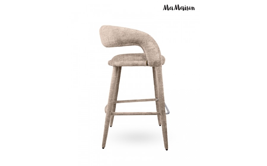 MaMaison krzesło barowe IRIS beżowe