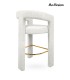 MaMaison krzesło barowe LOGAN białe
