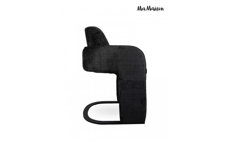 MaMaison krzesło BORA czarne