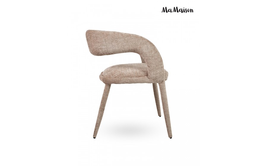 MaMaison krzesło IRIS beżowe