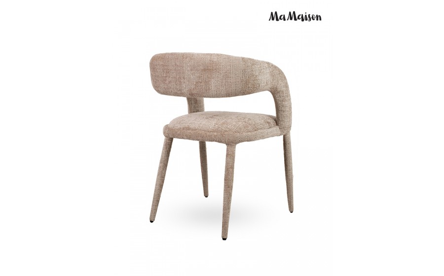 MaMaison krzesło IRIS beżowe