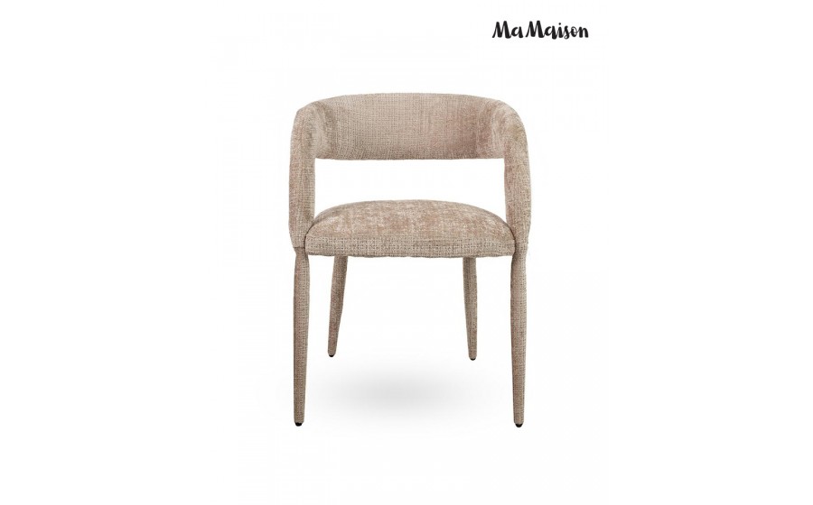 MaMaison krzesło IRIS beżowe