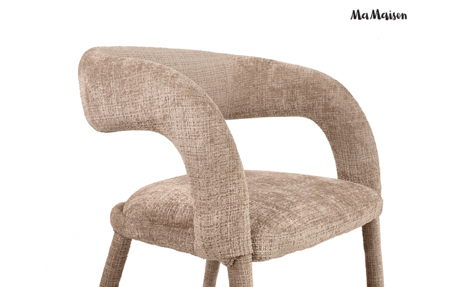 MaMaison krzesło IRIS beżowe