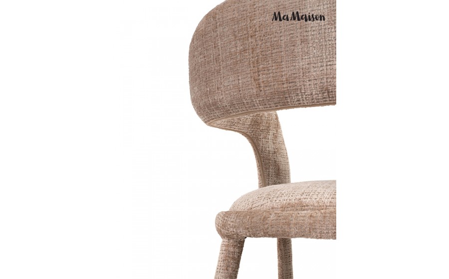 MaMaison krzesło IRIS beżowe