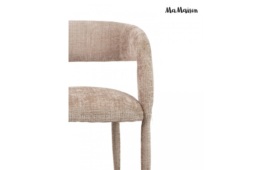 MaMaison krzesło IRIS beżowe