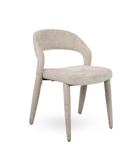 MaMaison krzesło tapicerowane KOS beżowe