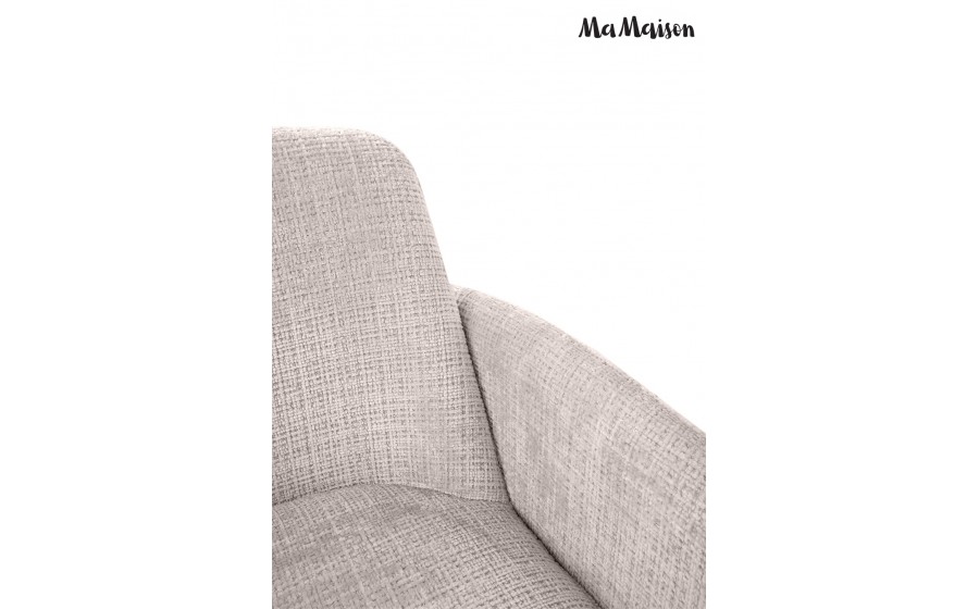 MaMaison krzesło LAUREN beżowe