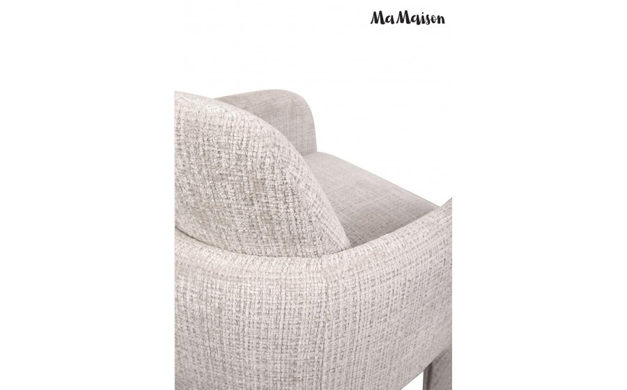 MaMaison krzesło LAUREN beżowe