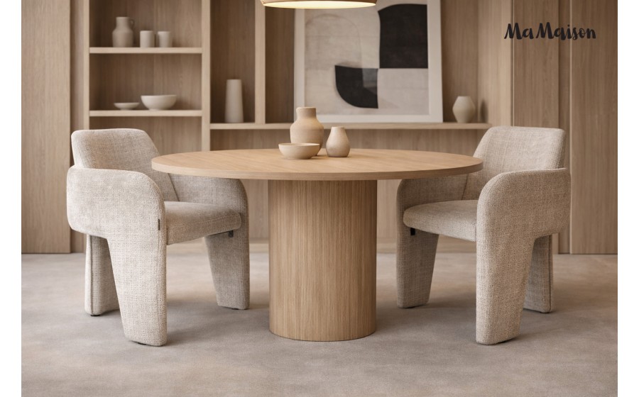 MaMaison krzesło LAUREN beżowe