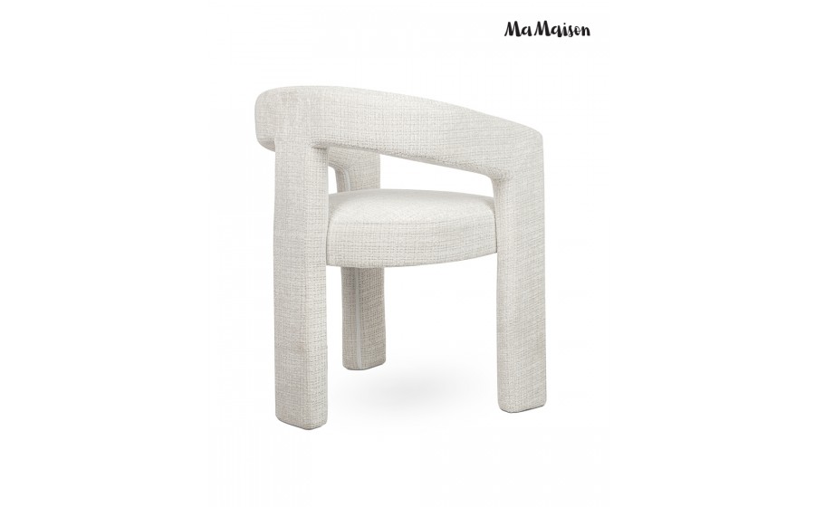 MaMaison krzesło LOGAN beżowe