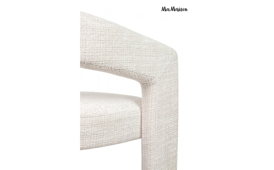 MaMaison krzesło LOGAN beżowe
