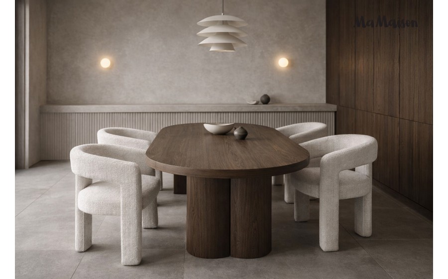 MaMaison krzesło LOGAN beżowe