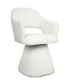 MaMaison krzesło obrotowe VERONA białe