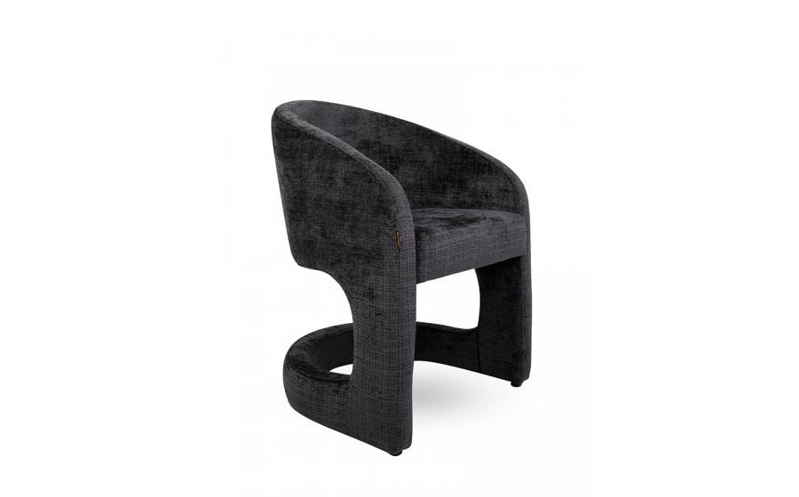 MaMaison krzesło SHELLY czarne