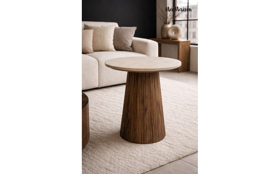 MaMaison stolik ARGENTINA marmur /  drewno