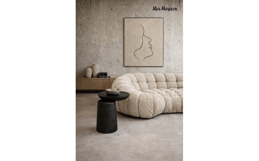 MaMaison stolik ELIAS 41 czarny / drewno