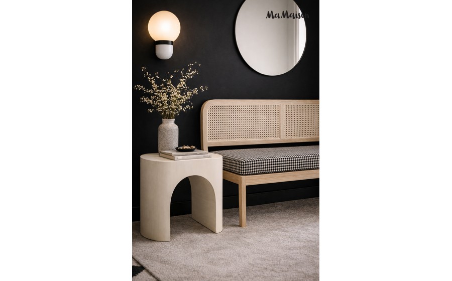 MaMaison stolik ICARO beżowy / drewno
