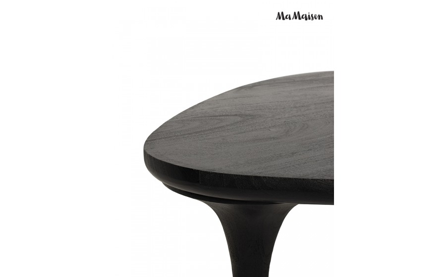 MaMaison stolik kawowy LAMINAR czarny /  drewno
