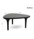 MaMaison stolik kawowy LAMINAR czarny /  drewno