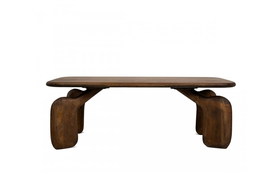 MaMaison stolik kawowy ORIZON 120 brązowy /  drewno