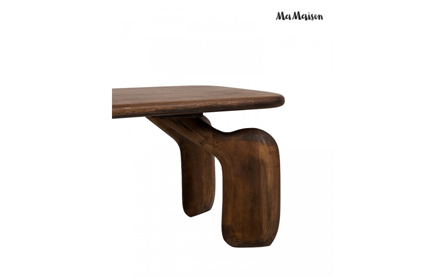 MaMaison stolik kawowy ORIZON 120 brązowy /  drewno