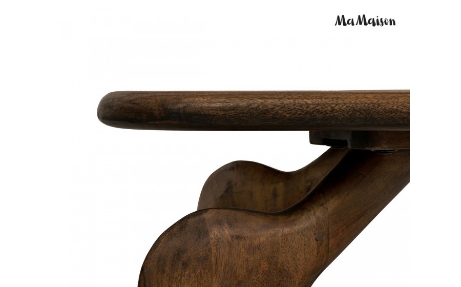 MaMaison stolik kawowy ORIZON 120 brązowy /  drewno